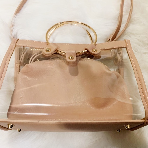 Blush Pink Clear Bag 💕 - Picture 3 of 8